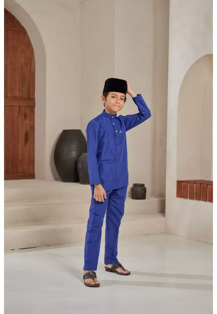 Baju Melayu Moden Cekak Musang for Kids