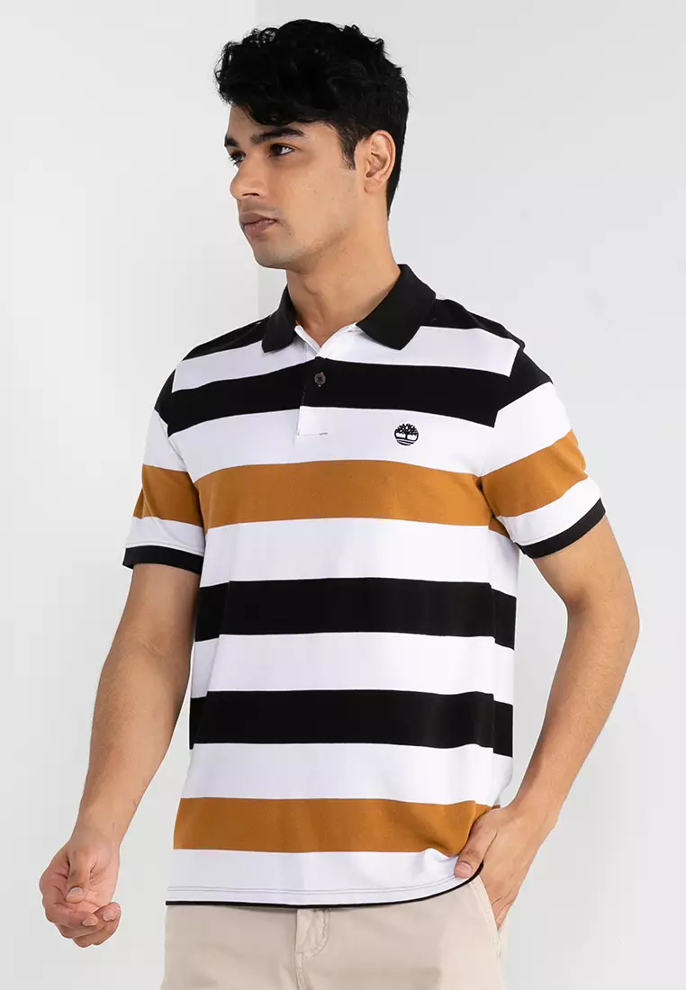 Buy Timberland TFO Stripe Pique Short Sleeves Polo Shirt 2024 Online ...