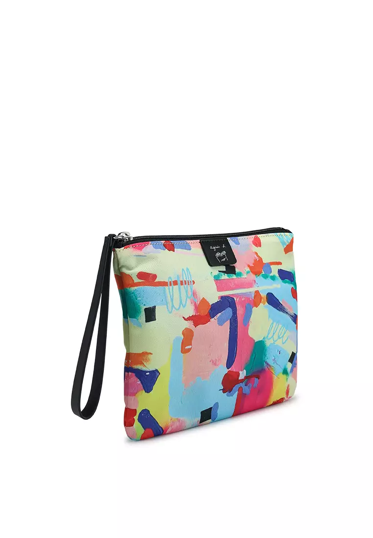 Jual agnès b. Artist Bishop Makeup Bag Original 2024 | ZALORA Indonesia