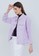 Odiva Woman purple DENIM JACKET PURPLE 5BEECAA8DC2A9FGS_4