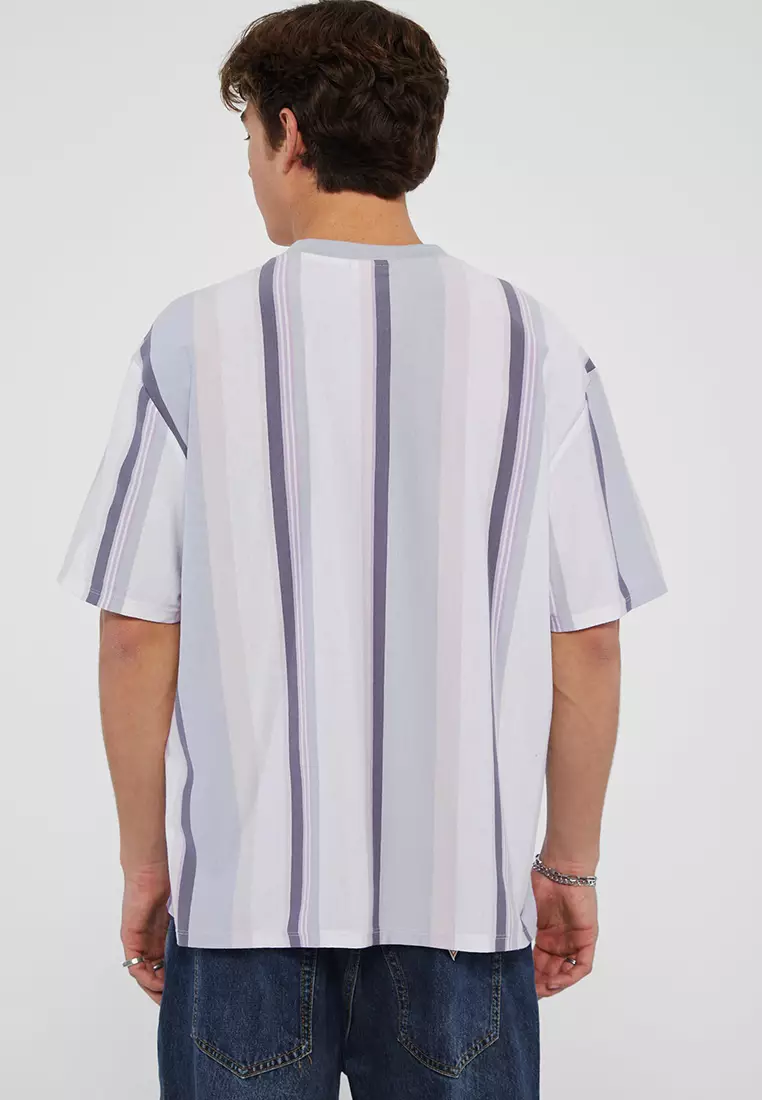 Guess top stripe store