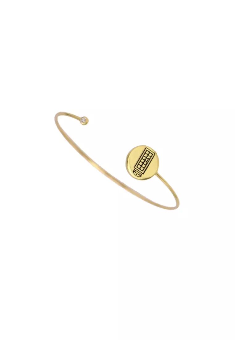 Vermeil London Calling Bangles - Phone Booth