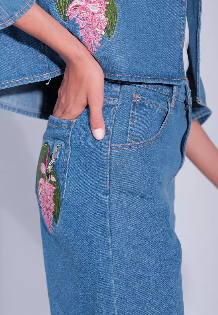 DNM Studios x Raxenne Kingfisher Shorts W/ Embro