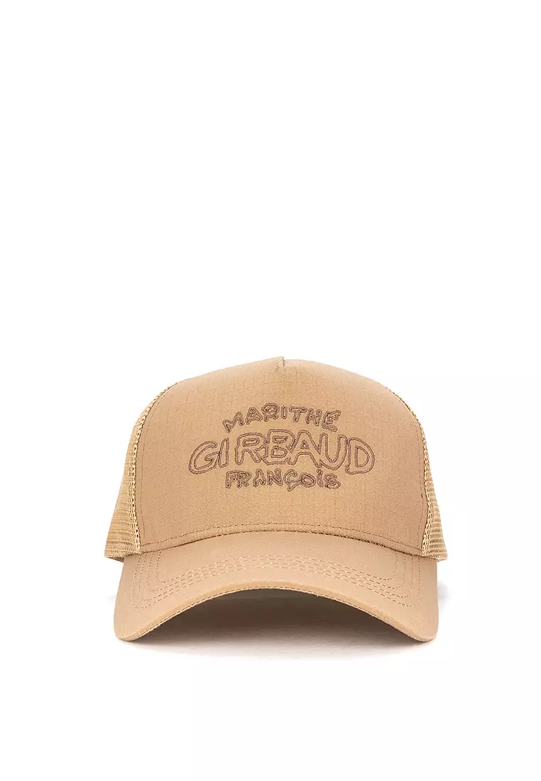 Men's Signature Trucker Cap Vintage Khaki