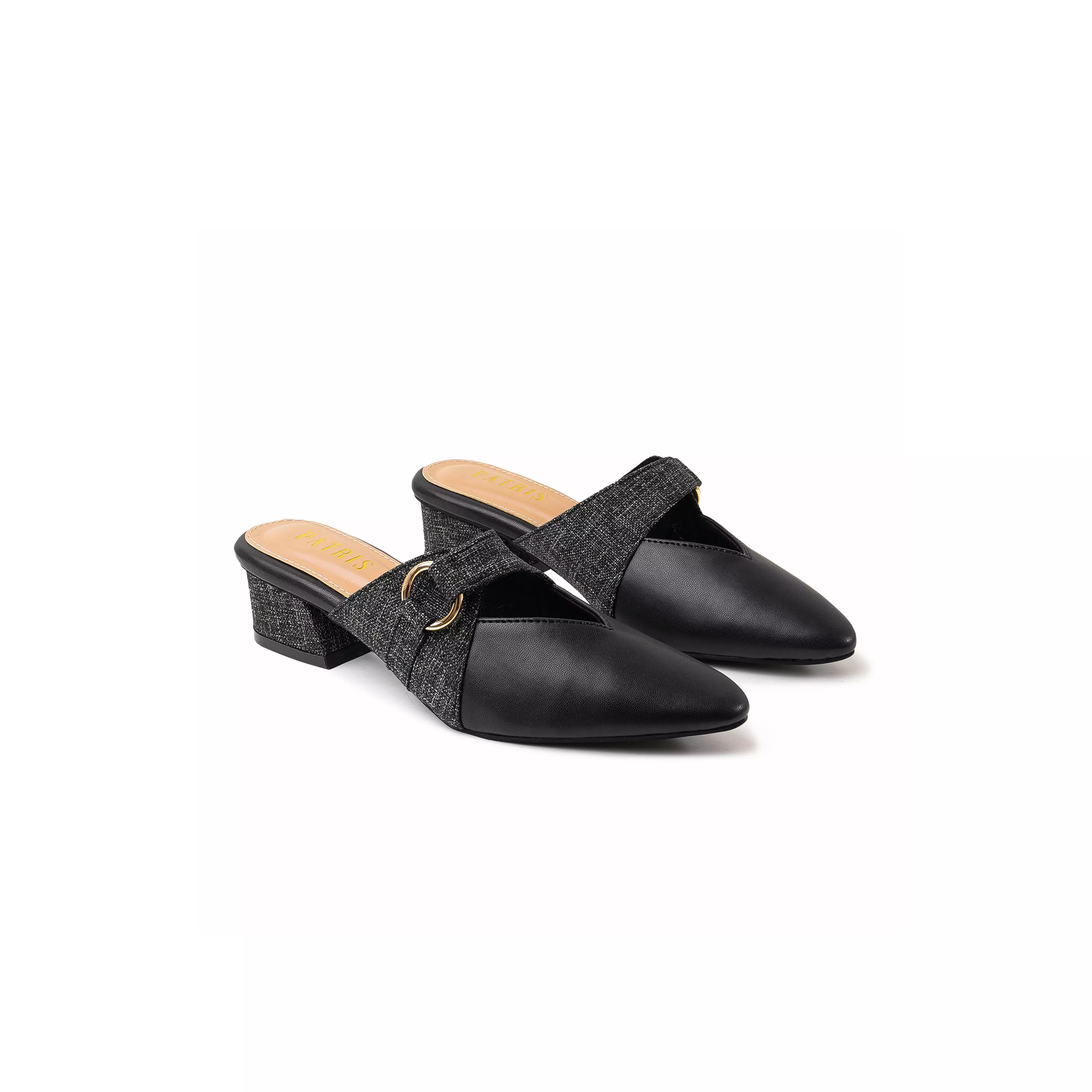 PATRIS Genia Mules Wanita Heels / Hak 4 Cm