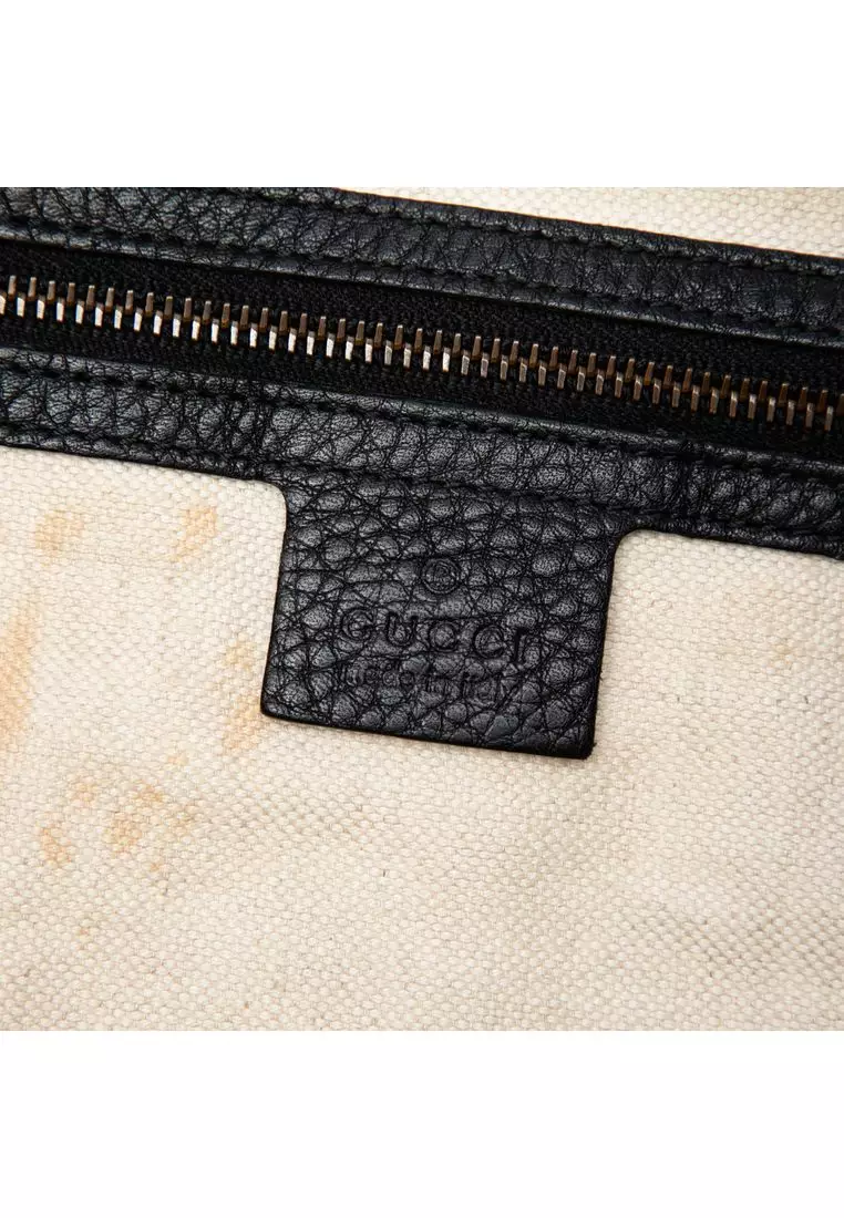 Pre-Loved Gucci Large Calfskin Ride Shoulder Bag