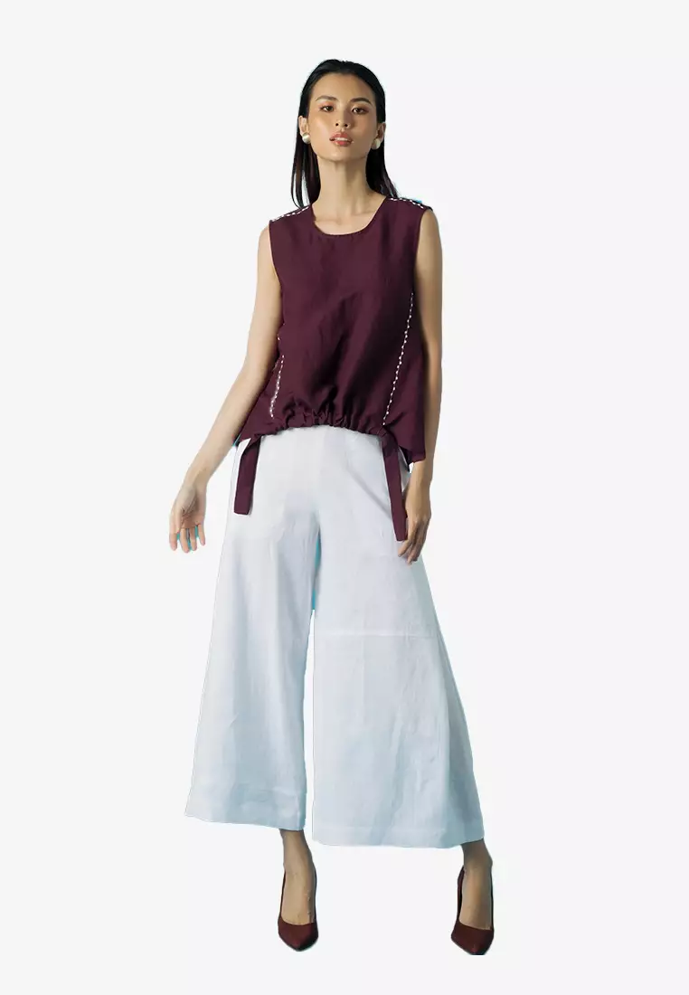 Becoming Color Me Linen Top