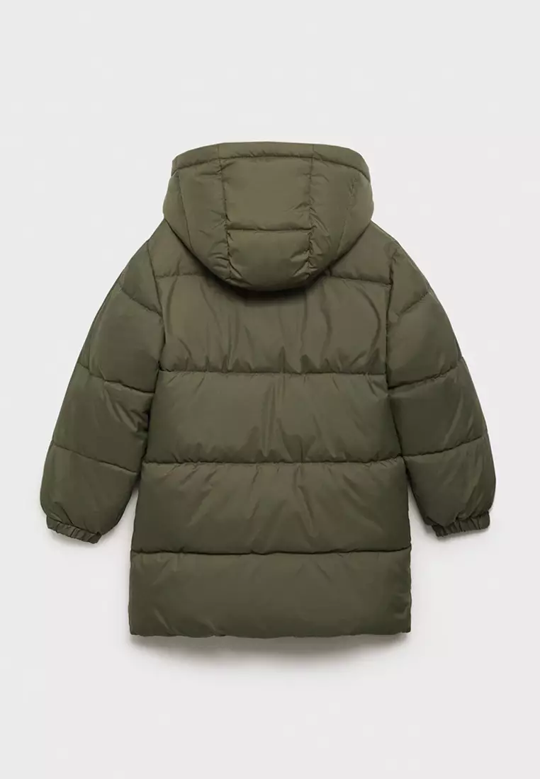 Long Coat With Padded Lining