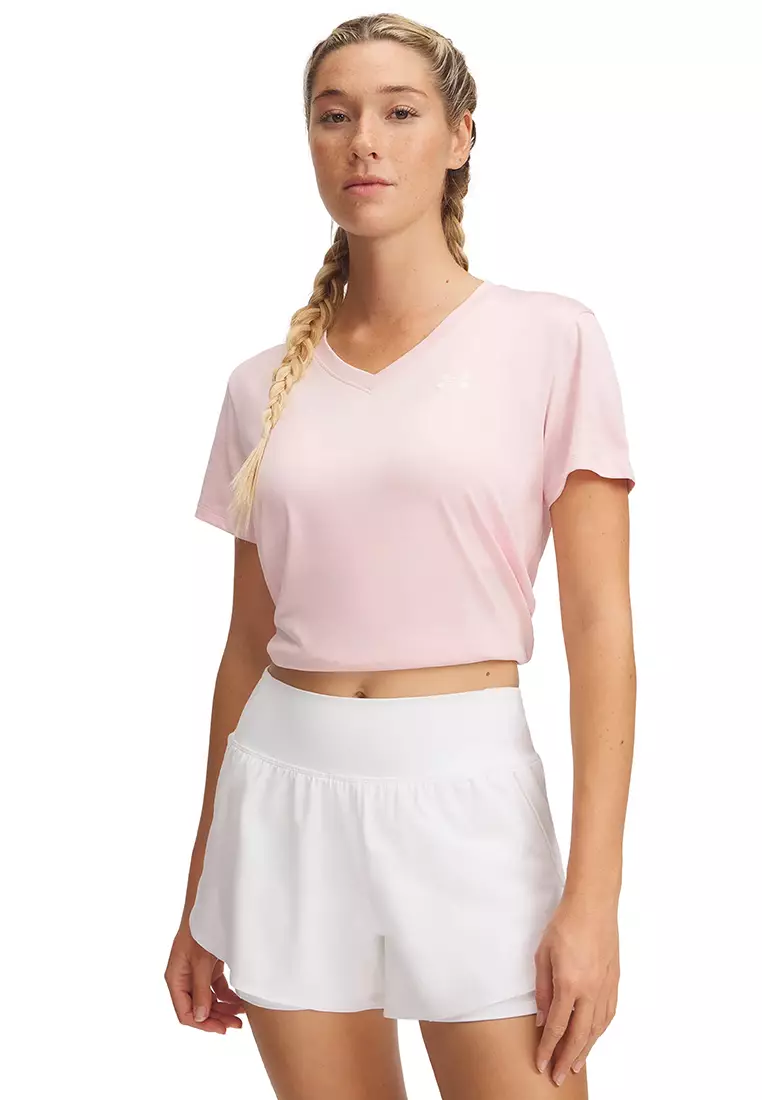 Buy Under Armour Women's Tech Twist V-Neck Short Sleeves T-Shirt