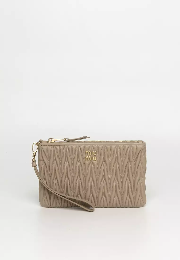 Miu miu cheap wristlet bag