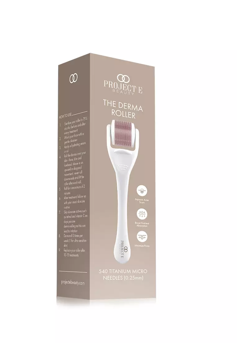 The Derma Roller | 540 Titanium Microneedle Facial Tool