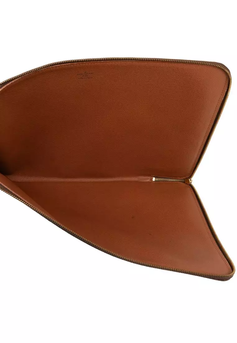 Pre-Loved Louis Vuitton Monogram Poche Documents Portfolio