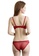 LYCKA red LMM1304-Lady Sexy Lace Lingerie Sleepwear Two Pieces Set-Red DB529USE31AB10GS_3