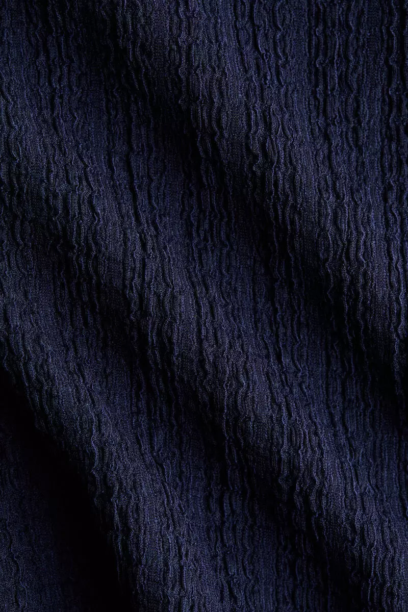Textured jersey drawstring trousers
