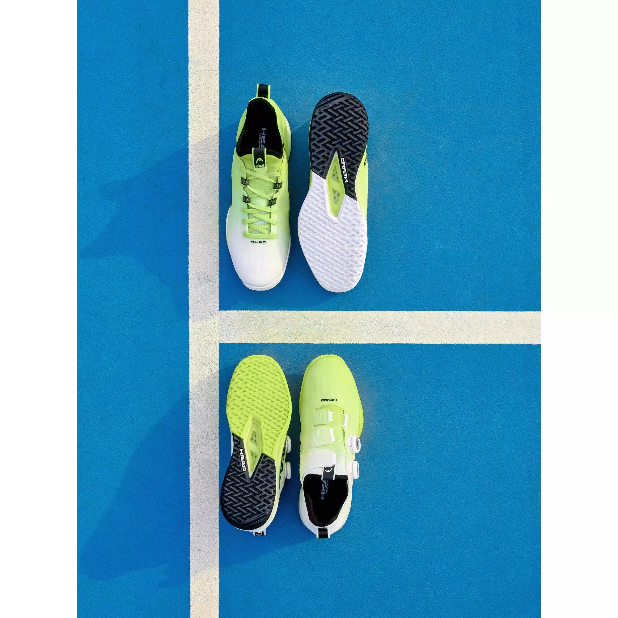 HEAD Tennis Shoes Endure Pro Men 273025 - Sepatu Tennis Pria (Kuning)