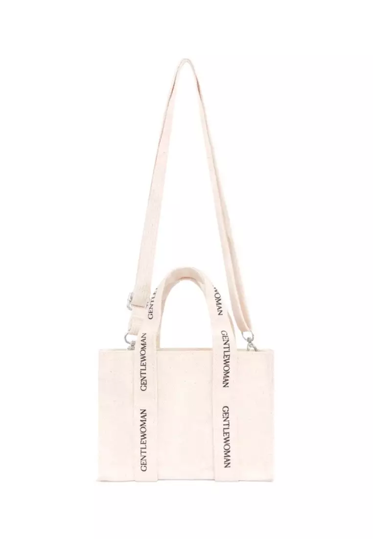 Gentlewoman Micro Box Tote Bag Cream
