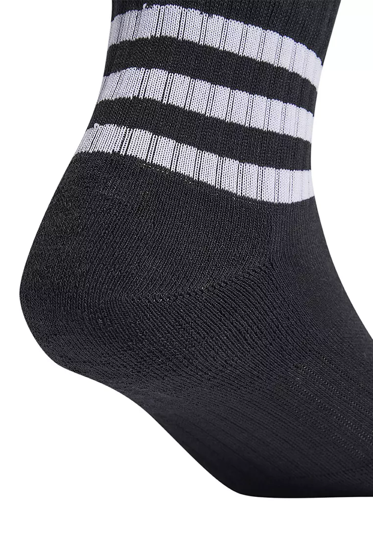 3-Stripes Cushioned Sportswear Low-Cut Socks 3 Pairs