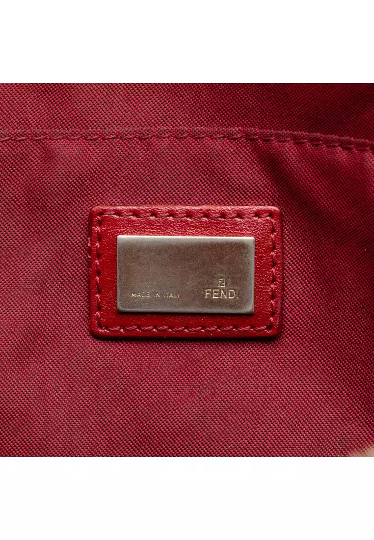 Pre-Loved Fendi Zucchino Canvas Tote