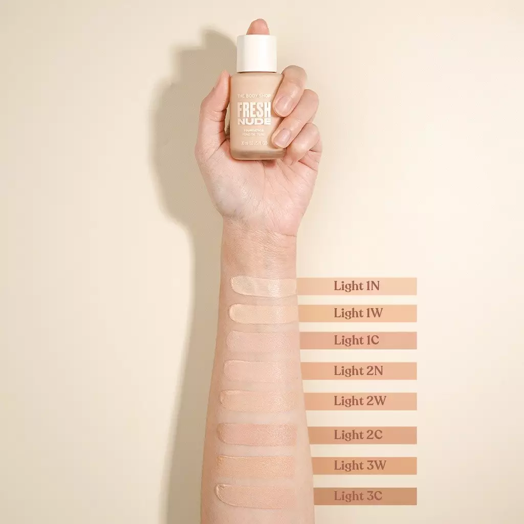 Fresh Nude Foundation Light 2C 30Ml