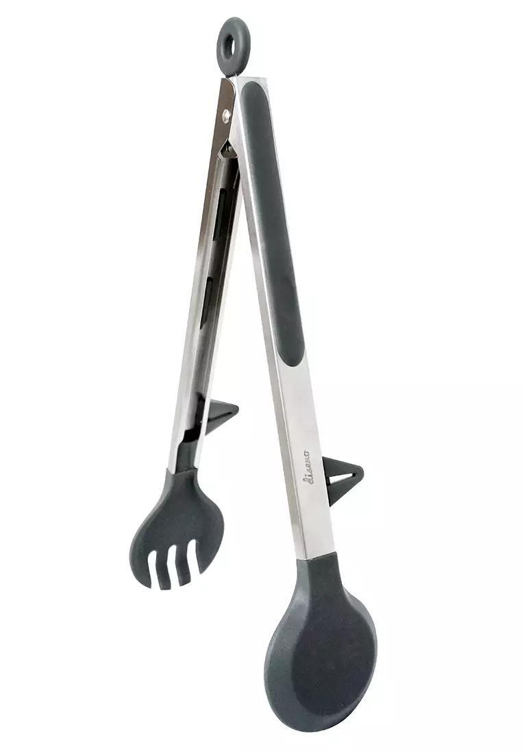 OXO Stainless-Steel 10.5 Tongs with Bottle Opener - None