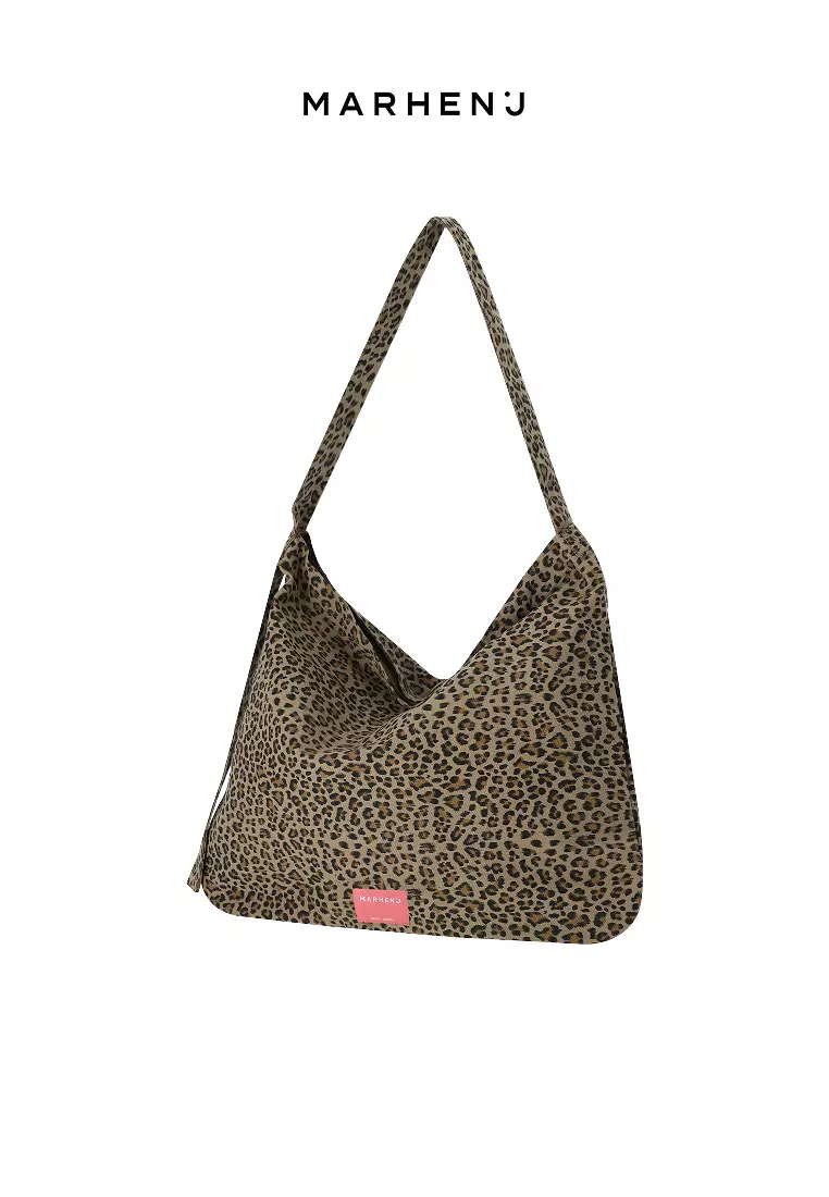 JEMMA Canvas Crossbody Bag Brown