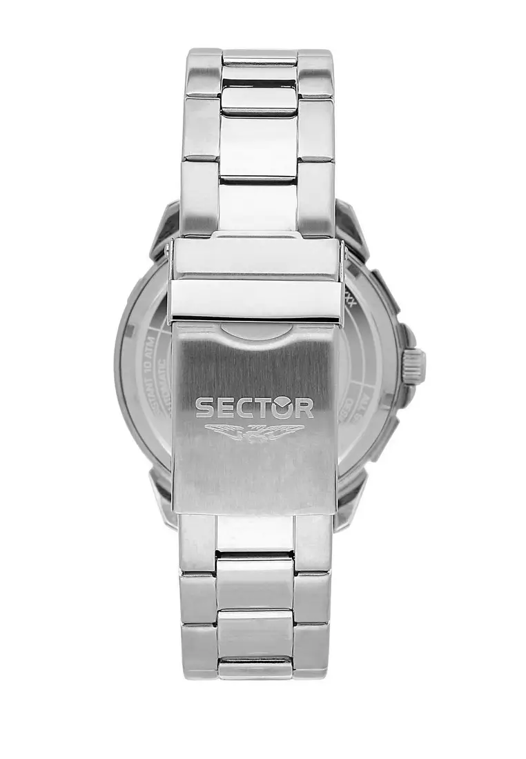 [3 Years Warranty] Sector ADV2500 43mm Case Men's Automatic Stainless Steel Watch R3223243001