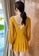 A-IN GIRLS yellow Sexy Gauze Big Backless One-Piece Swimsuit 36A99US91194FDGS_3