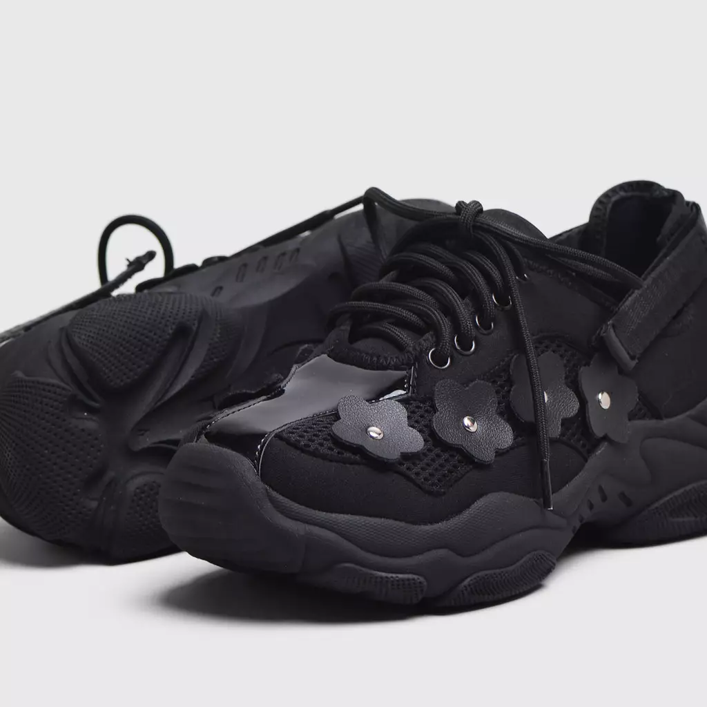 Adorable Projects - Rochella Sneakers Black - Sepatu Wanita