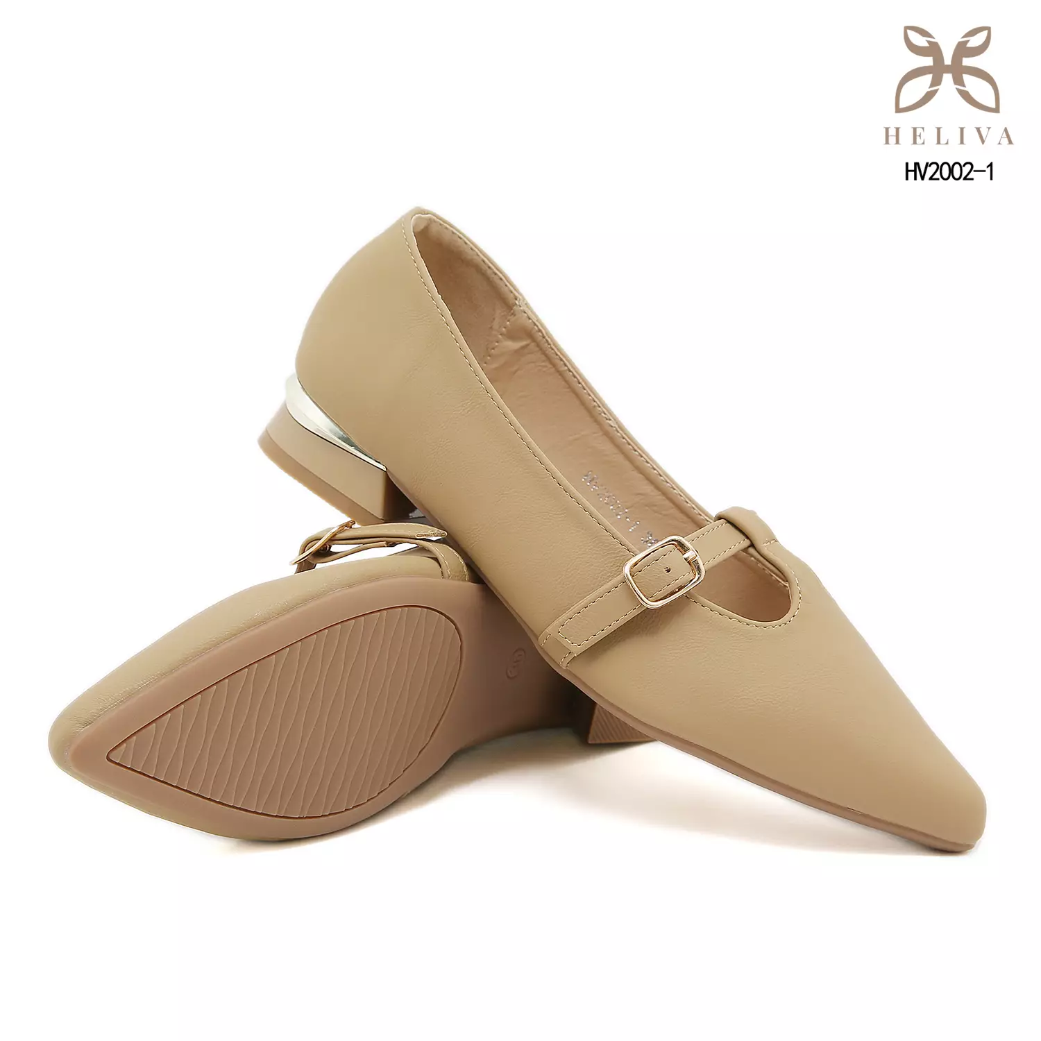 HELIVA WINA Timeless Mary Jane Pumps with Elegant 2.5cm Lift HV2002-1