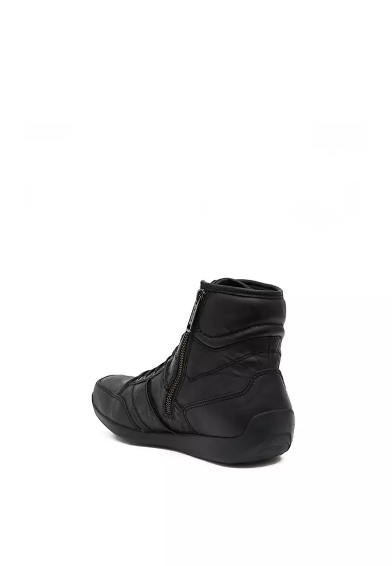 Sepatu Pria Boots Casual Gino Mariani Elario 16 Hitam