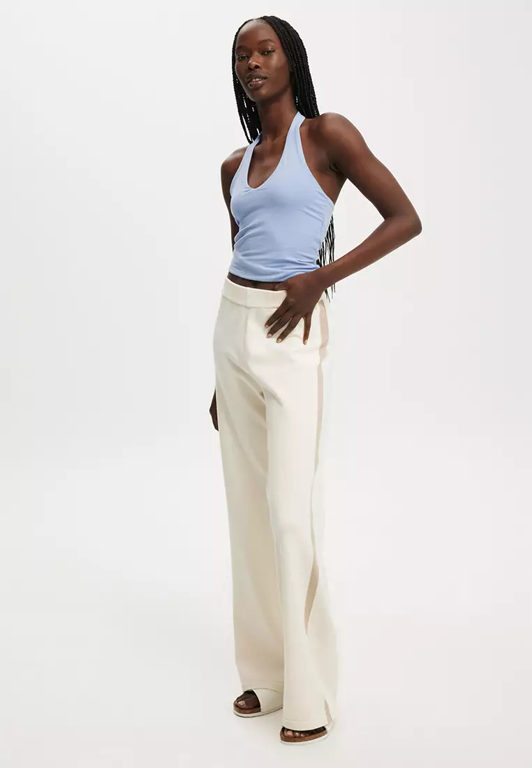 Wide Leg Knit Pant
