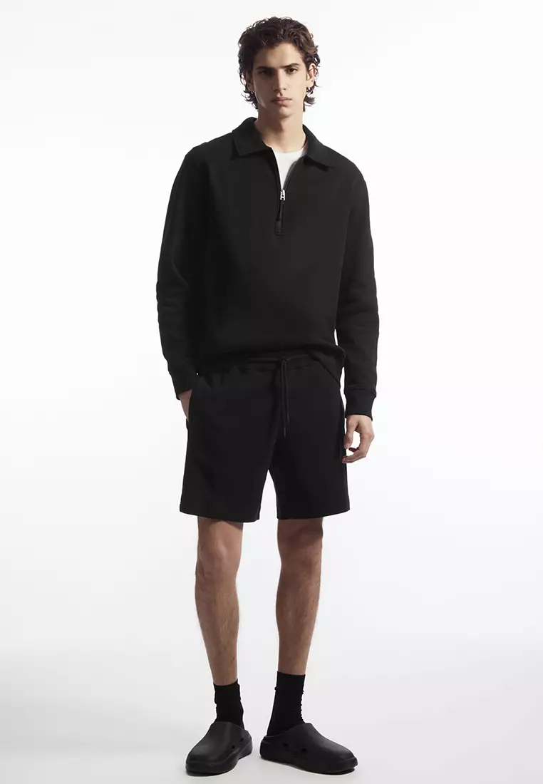 Buy COS Jersey Drawstring Shorts 2024 Online ZALORA Singapore