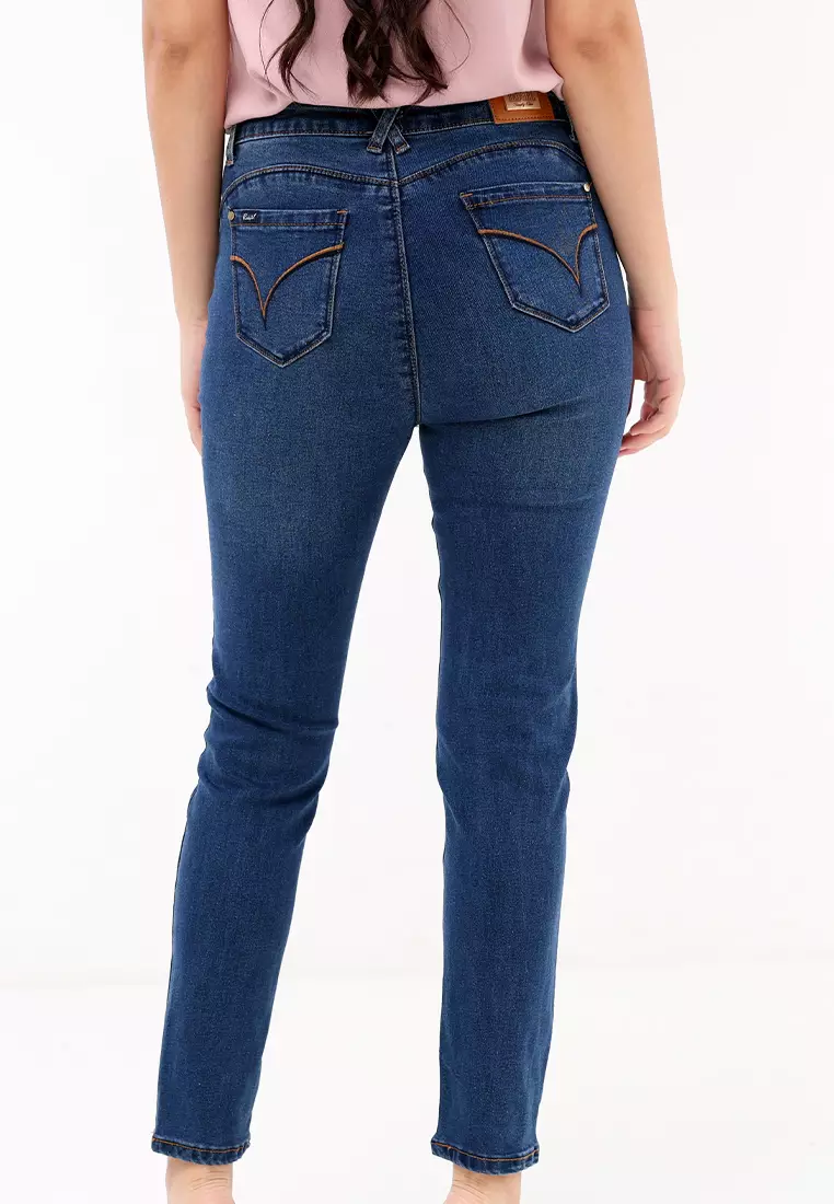 Denim Slim Fit Femme Jeans