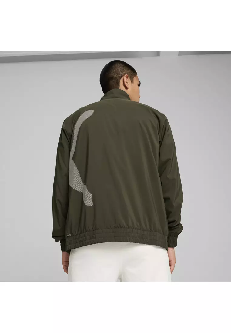 TRAIN BIG CAT 男子梭織運動外套