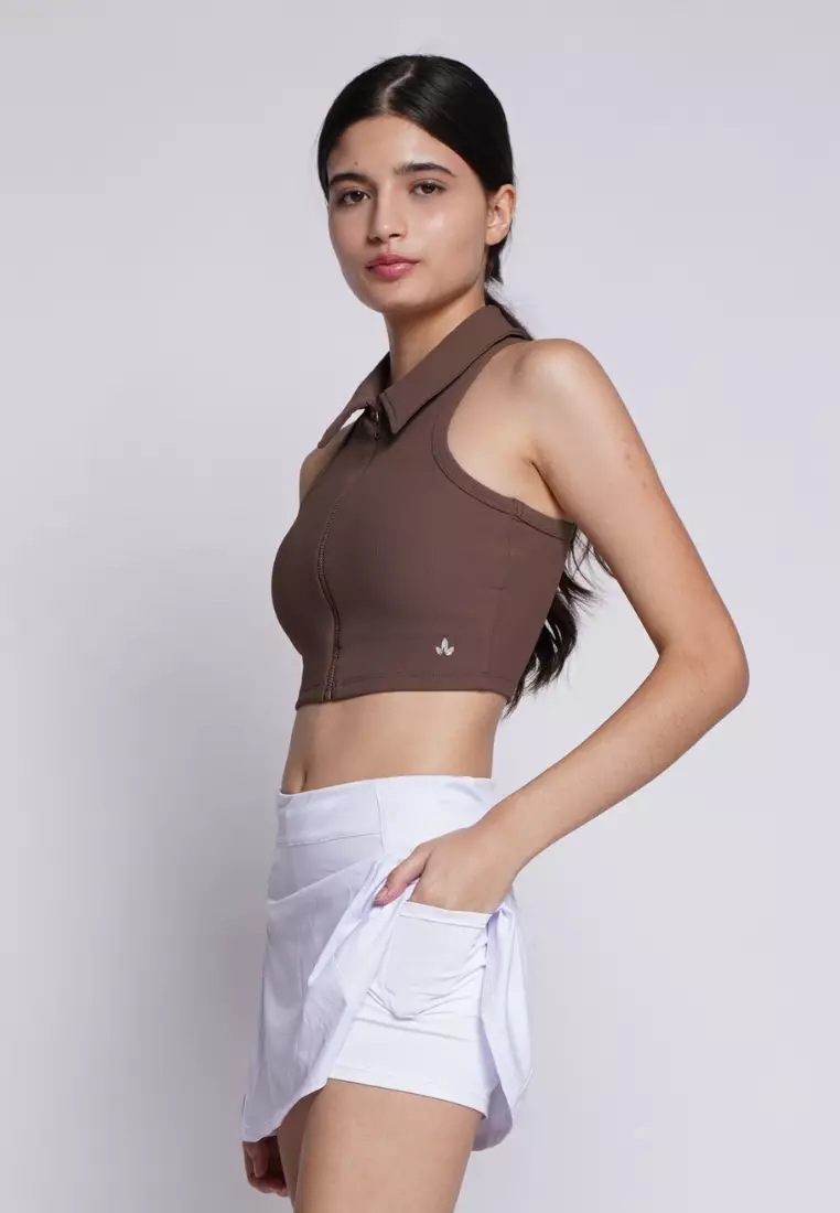 Shanae Polo Crop Top Bra