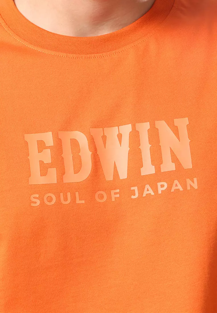 T-SHIRT CLASSIC ORANGE PEPPER Kaos Casual Pria Lengan Pendek