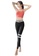 YG Fitness black and red (2PCS) Quick-Drying Running Fitness Yoga Dance Suit (Bra+Bottoms) D5658US48A6E42GS_1