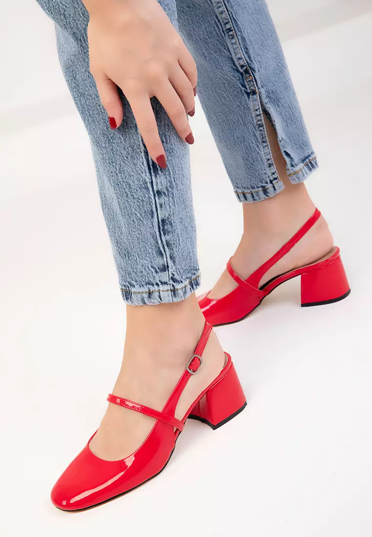 Slingbacks block heel discount
