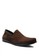D-Island brown D-Island Shoes Slip On Comfort Genuine Suede Leather Brown 9345BSH5E0B187GS_2