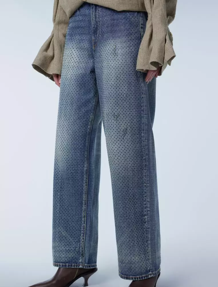 Straight Denim Jeans