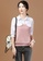 A-IN GIRLS white and pink Simple Color Block Lapel Top 83AEFAA5FA25DEGS_2