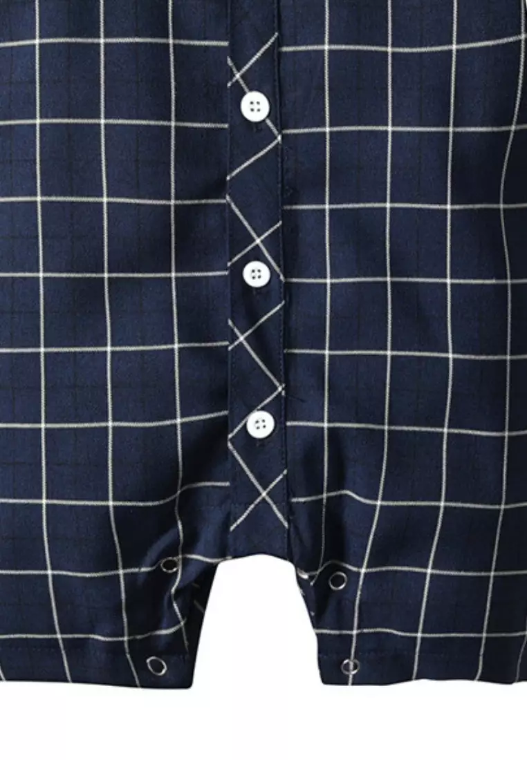 Primm Romper - Navy Blue