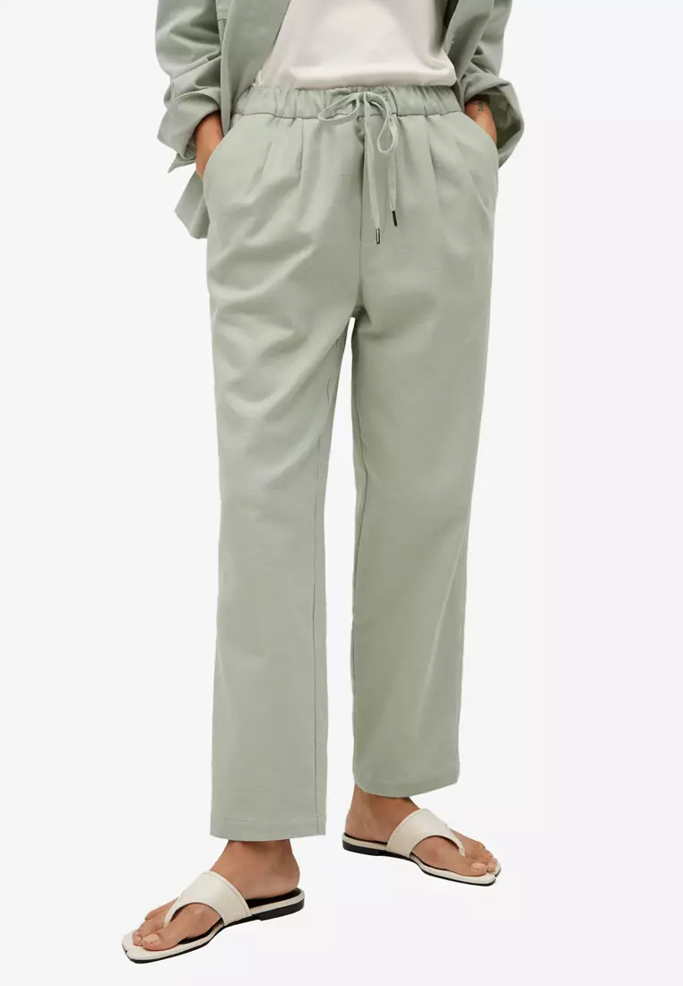 Cotton trousers for store women