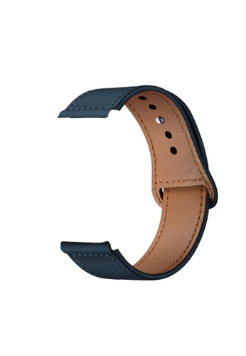 Kings Collection Ink Blue Genuine Leather Apple Watch Band 38MM / 40MM (KCWATCH1024) D8824AC02D78A6GS_1