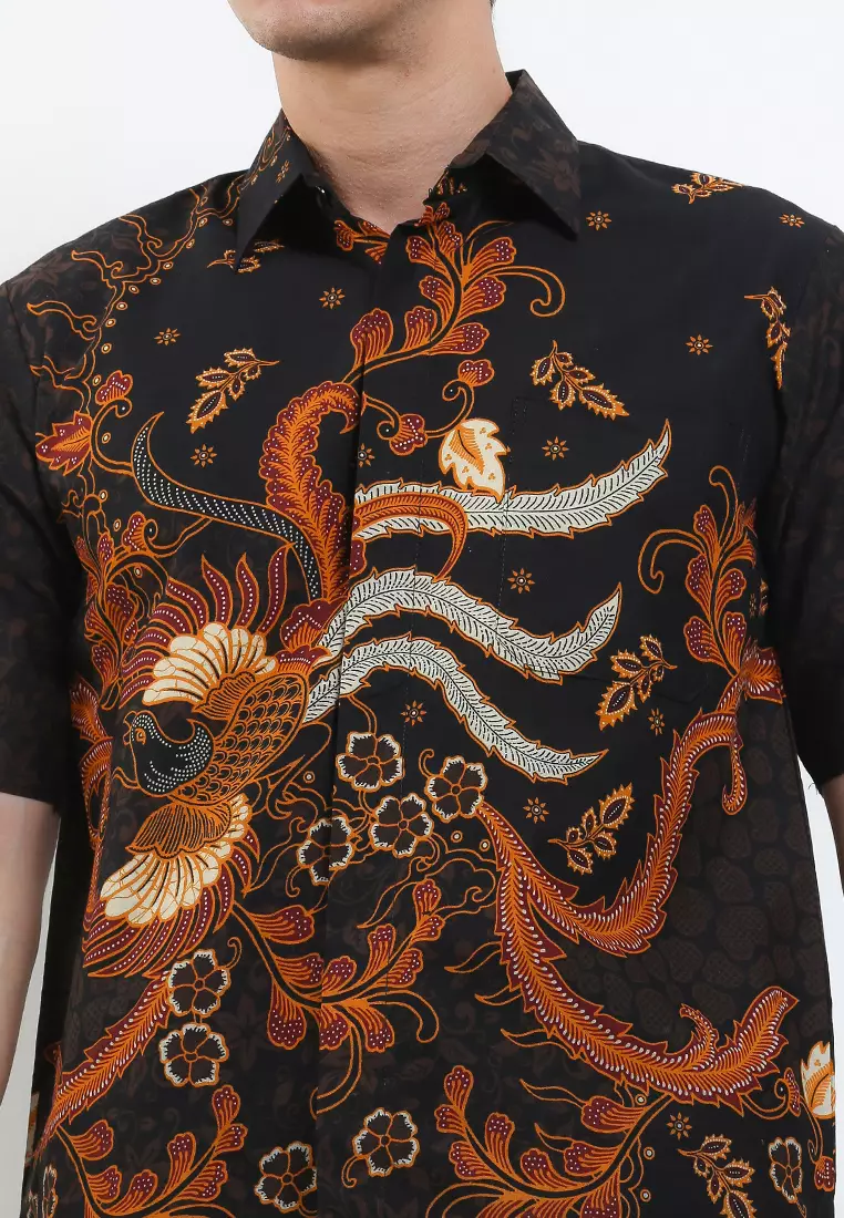 Keano Shirt Kemeja Batik Pria Pendek