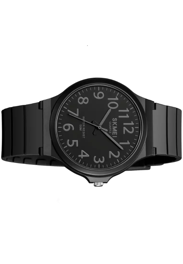 Jam Tangan Analog Pria Waterproof Strap Tali Material TPU DV44 ORIGINAL