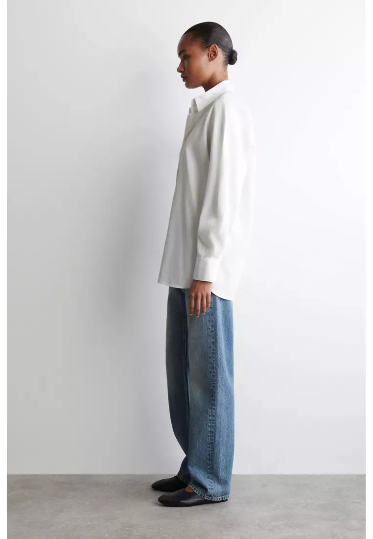 ROUNDED PIMA COTTON SHIRT