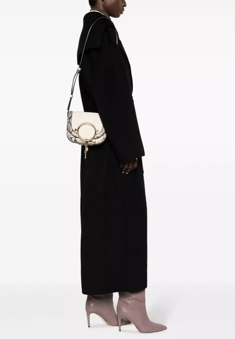 Small Mara Crossbody Bag in Cement Beige