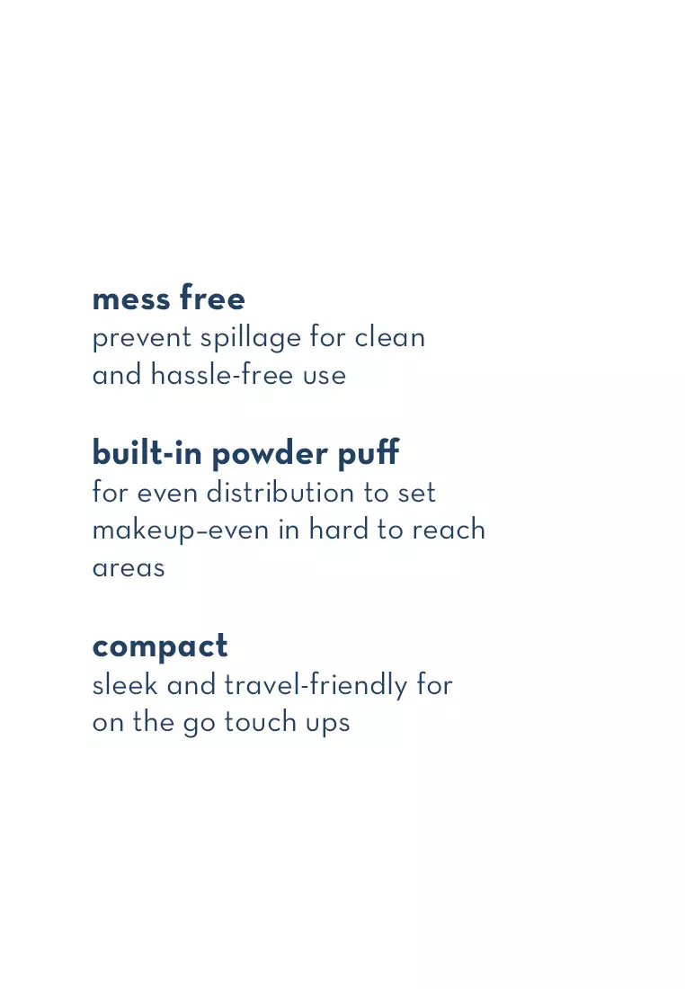 Dew Aqua Cooling Setting Powder in Skin