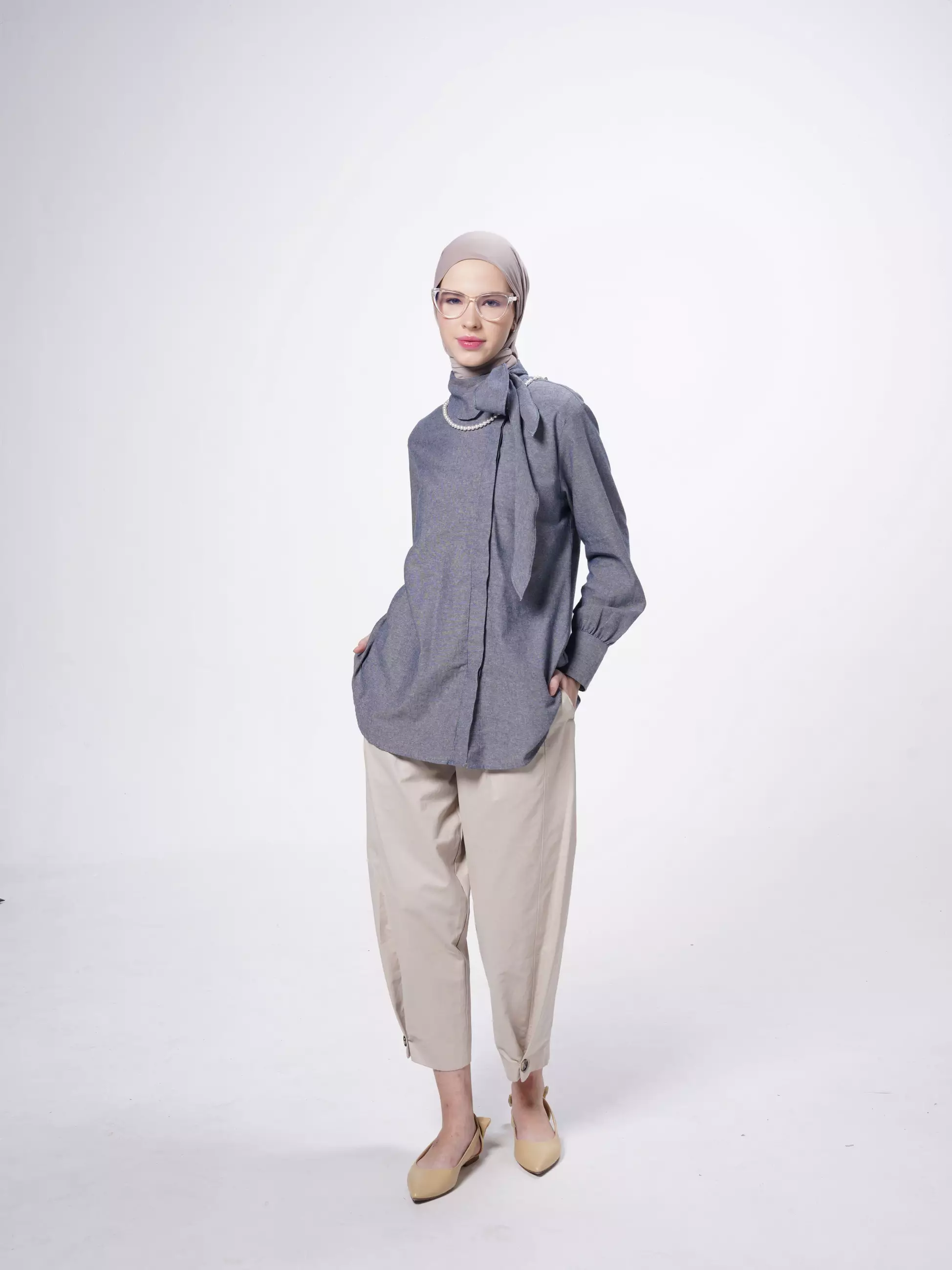 Aleza - Irelle Shirt Blue